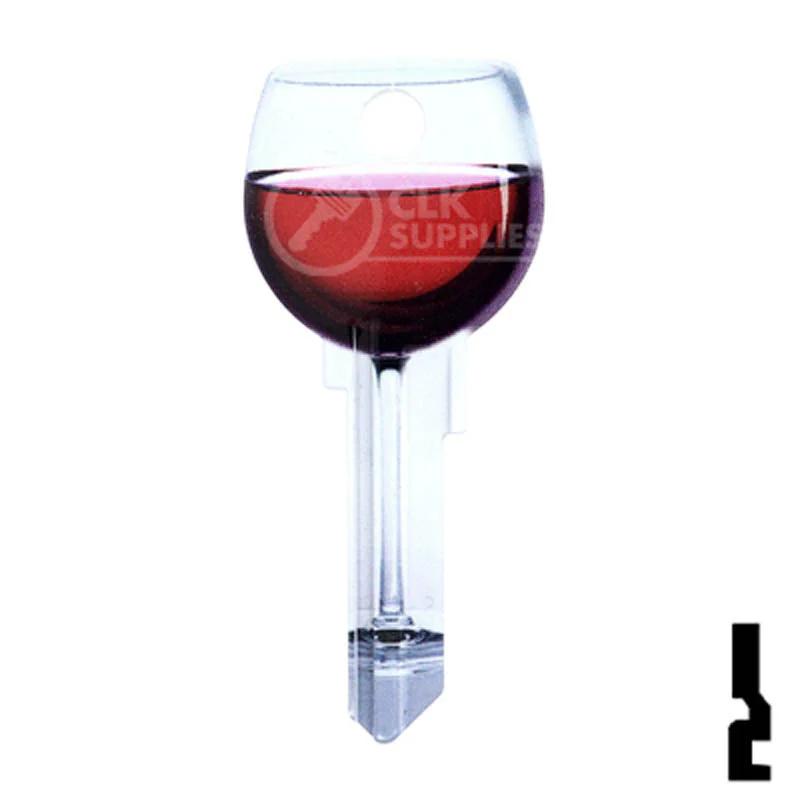 Key Shapes -RED WINE- Kwikset Key - Image 24