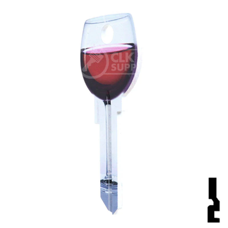 Key Shapes -RED WINE- Kwikset Key - Image 9