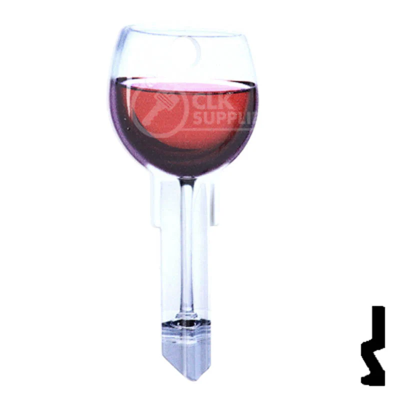 Key Shapes -RED WINE- Schlage SC1 Key - Image 15