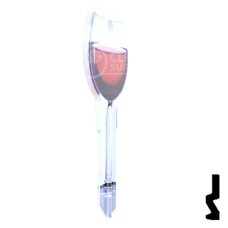 Key Shapes -RED WINE- Schlage SC1 Key - Image 18