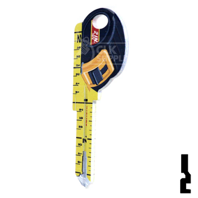 Key Shapes -TAPE MEASURE- Kwikset Key - Image 10
