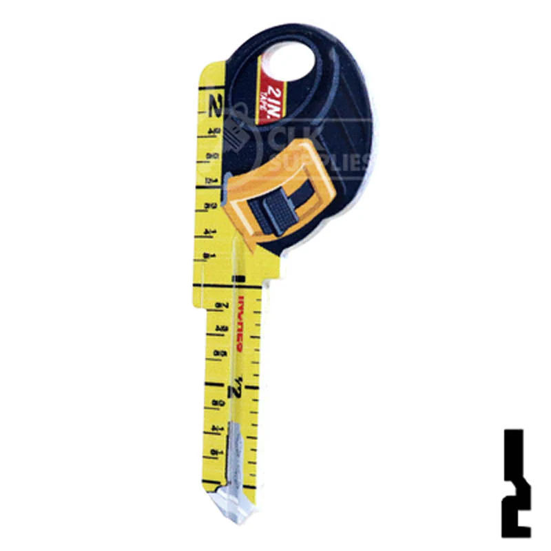 Key Shapes -TAPE MEASURE- Kwikset Key - Image 11