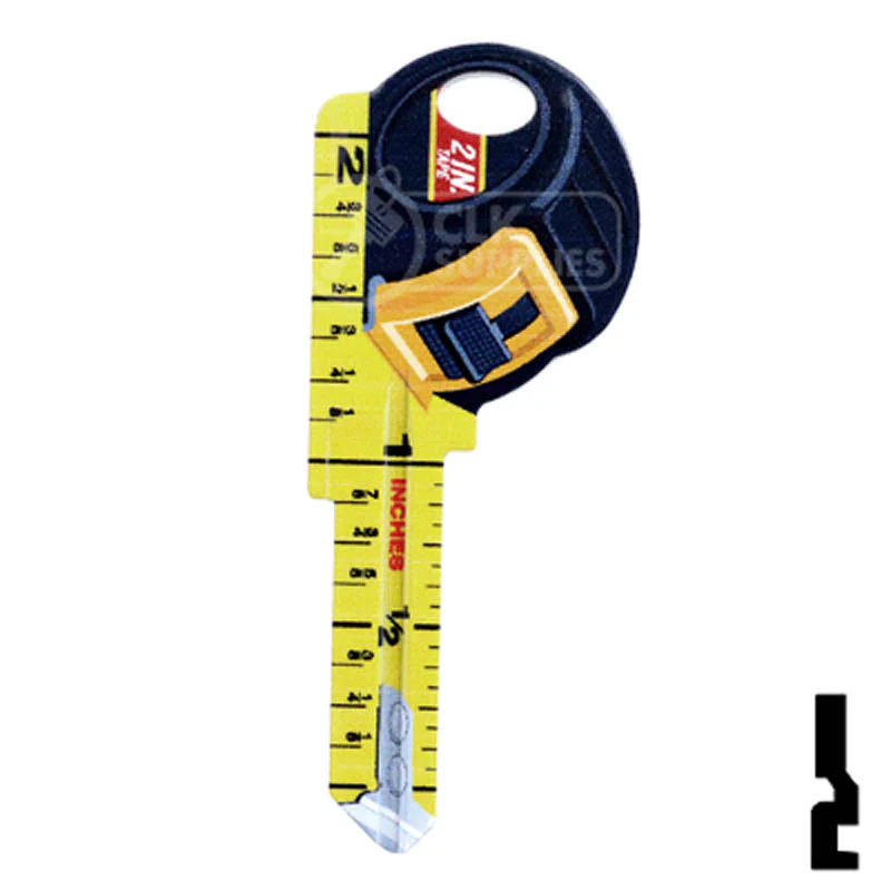 Key Shapes -TAPE MEASURE- Kwikset Key - Image 13