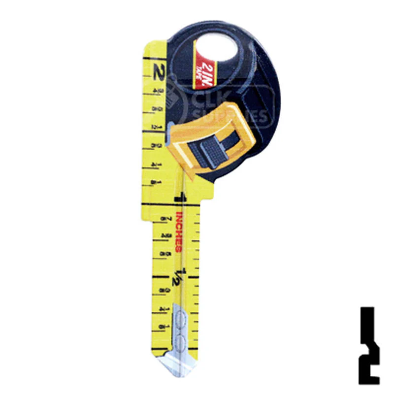 Key Shapes -TAPE MEASURE- Kwikset Key - Image 14