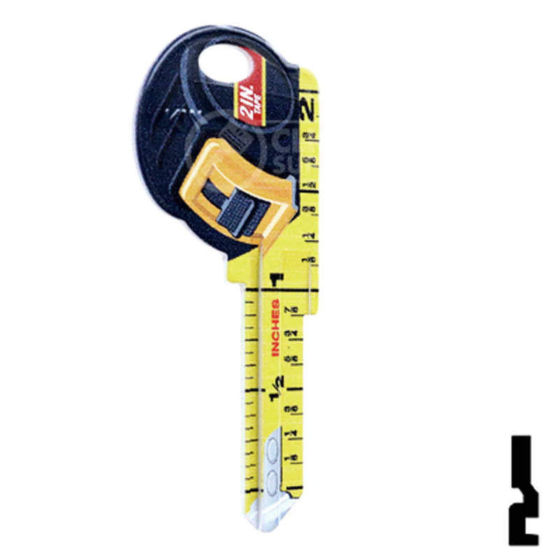Key Shapes -TAPE MEASURE- Kwikset Key - Image 3