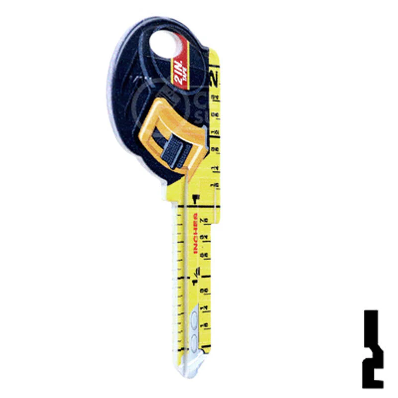 Key Shapes -TAPE MEASURE- Kwikset Key - Image 4
