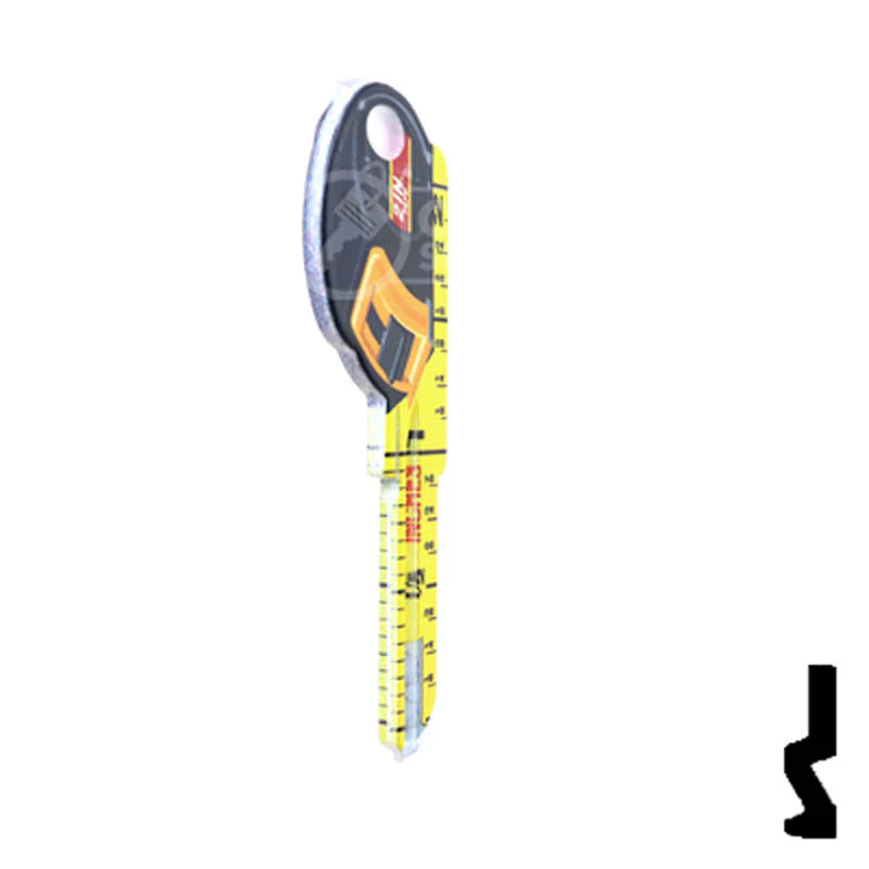 Key Shapes -TAPE MEASURE- Schlage SC1 Key - Image 5