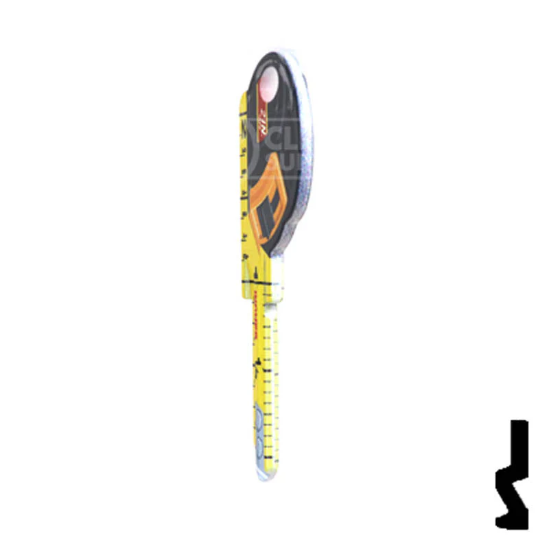 Key Shapes -TAPE MEASURE- Schlage SC1 Key - Image 8