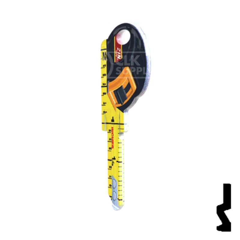 Key Shapes -TAPE MEASURE- Schlage SC1 Key - Image 9