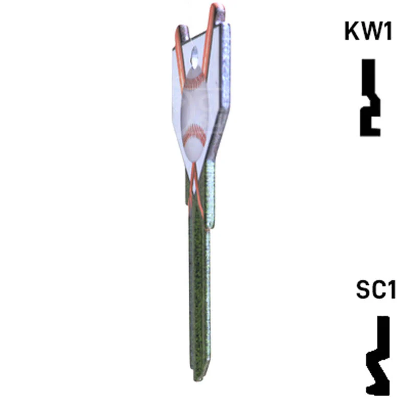 Krafty Keys: Baseball - Choose Keyway (SC1,KW1,10,WR5) - Image 20