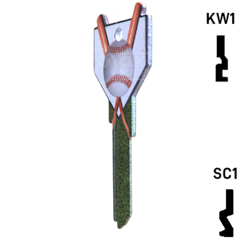 Krafty Keys: Baseball - Choose Keyway (SC1,KW1,10,WR5) - Image 21