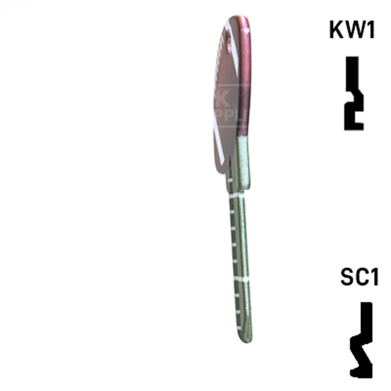 Krafty Keys: Football - Choose Keyway (SC1,KW1,10,WR5) - Image 8