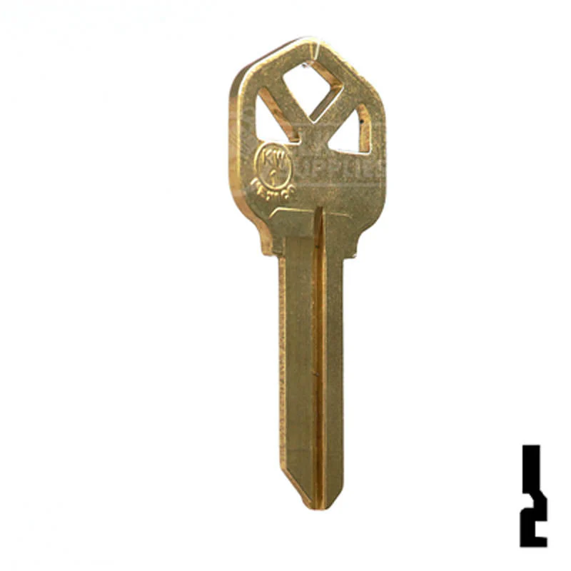 Uncut Key Blank | Kwikset | KW1, 1176 - Image 4