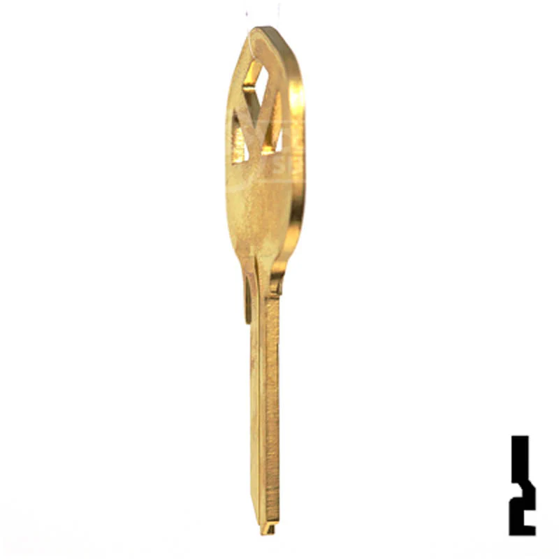 Uncut Key Blank | Kwikset | KW1 Big Head (Twice The Size Of A Standard Head) - Image 8