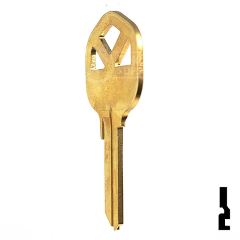 Uncut Key Blank | Kwikset | KW1 Big Head (Twice The Size Of A Standard Head) - Image 9