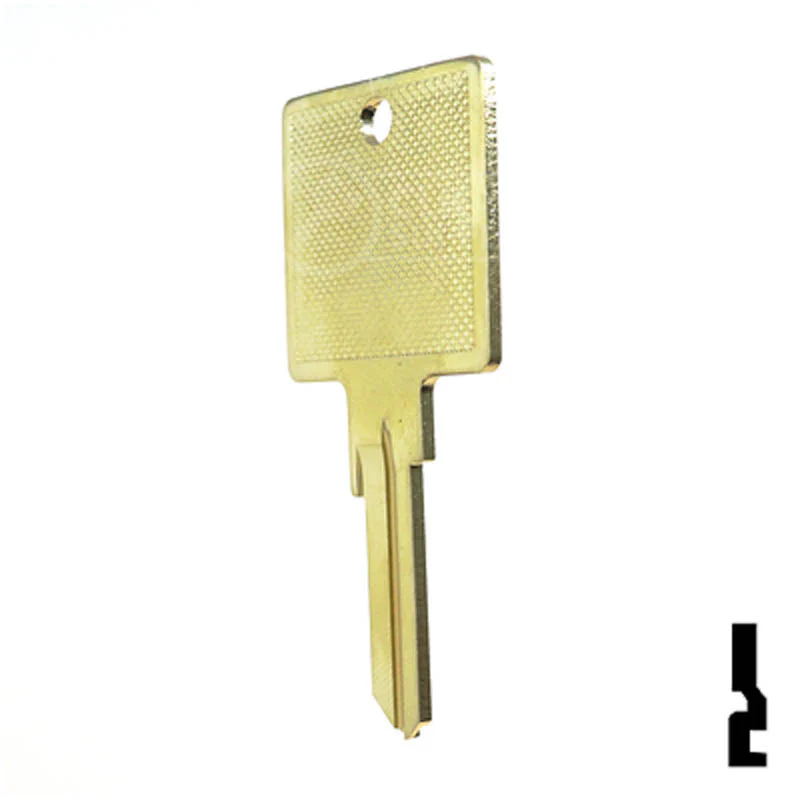 Uncut Hotel Head Key Blank | Kwikset | KW1, KW10 - Image 10