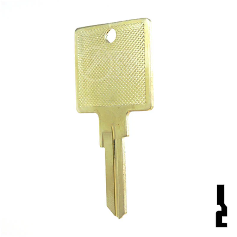 Uncut Hotel Head Key Blank | Kwikset | KW1, KW10 - Image 11