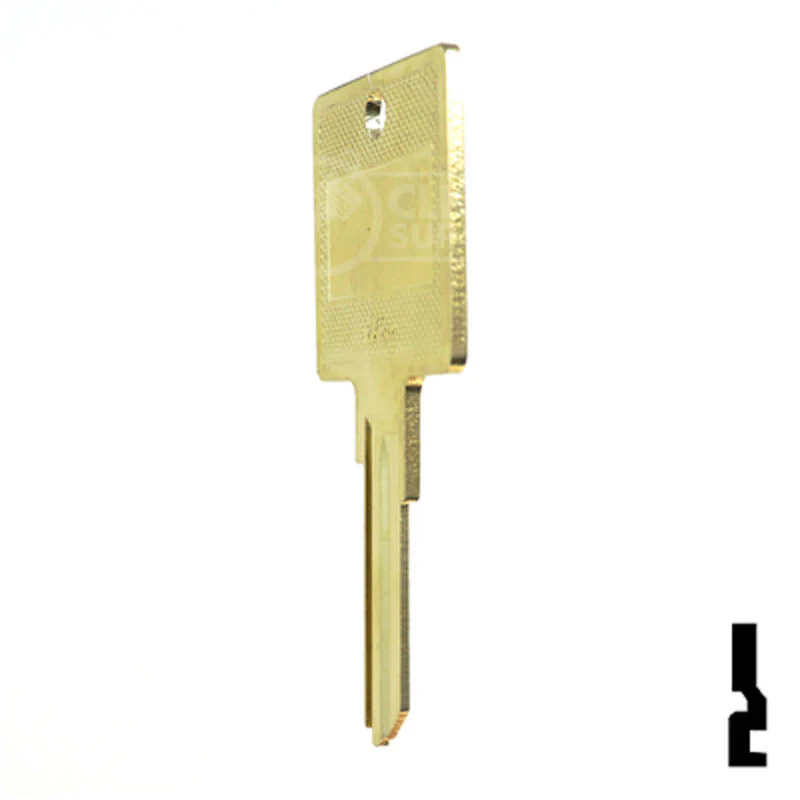 Uncut Hotel Head Key Blank | Kwikset | KW1, KW10 - Image 21