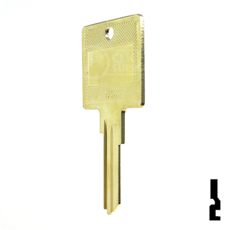 Uncut Hotel Head Key Blank | Kwikset | KW1, KW10 - Image 22