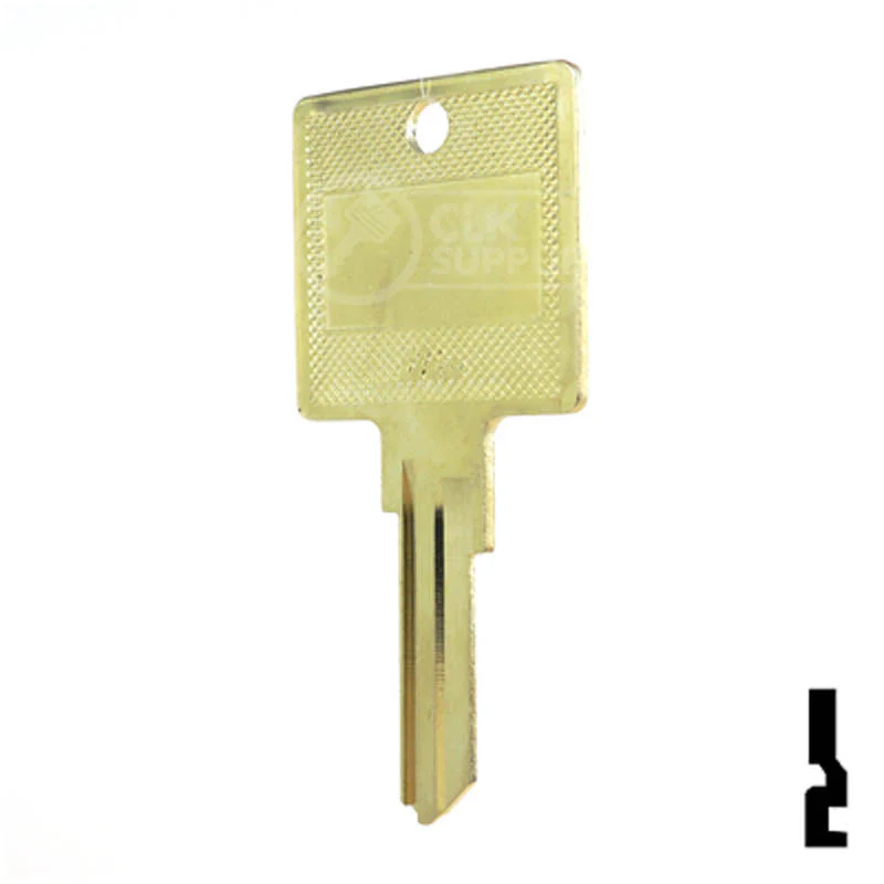 Uncut Hotel Head Key Blank | Kwikset | KW1, KW10 - Image 23