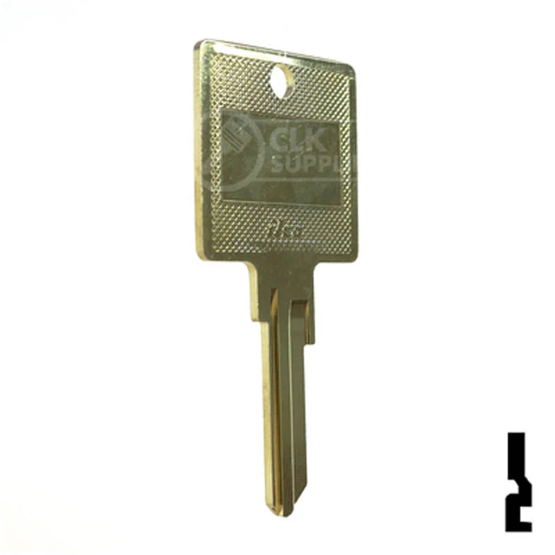 Uncut Hotel Head Key Blank | Kwikset | KW1, KW10 - Image 4