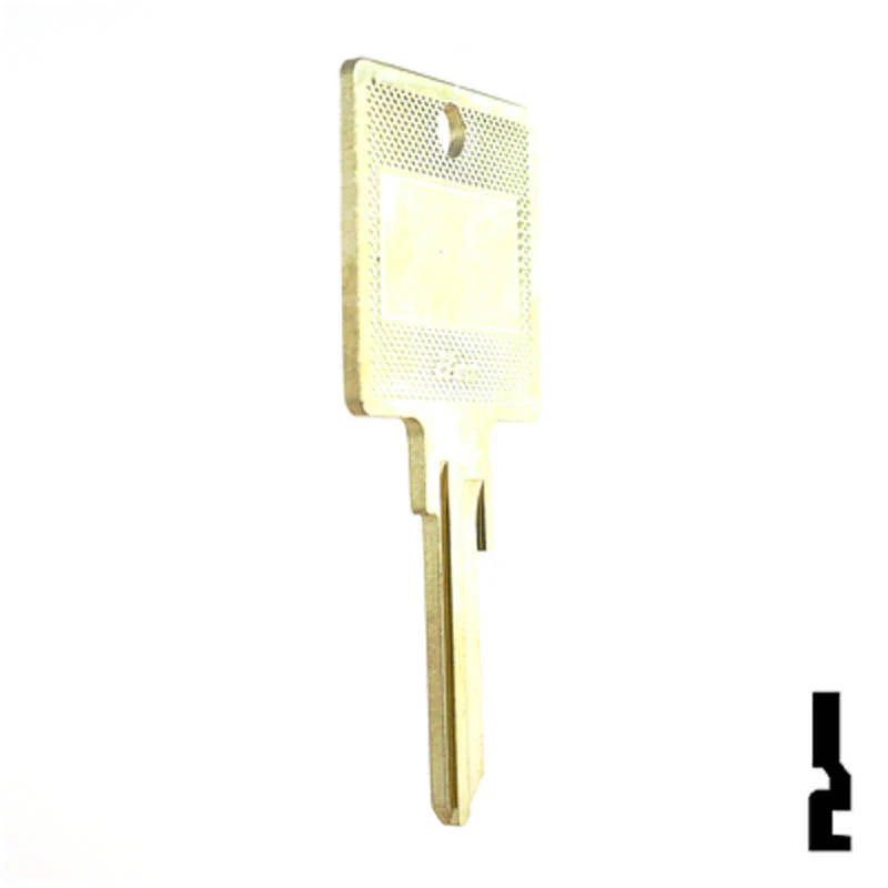 Uncut Hotel Head Key Blank | Kwikset | KW1, KW10 - Image 5