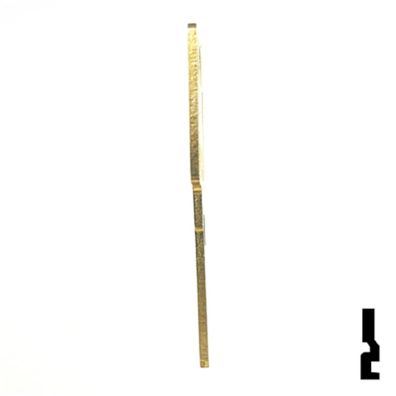 Uncut Hotel Head Key Blank | Kwikset | KW1, KW10 - Image 7