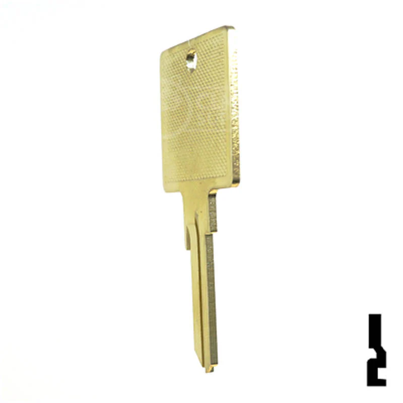 Uncut Hotel Head Key Blank | Kwikset | KW1, KW10 - Image 9