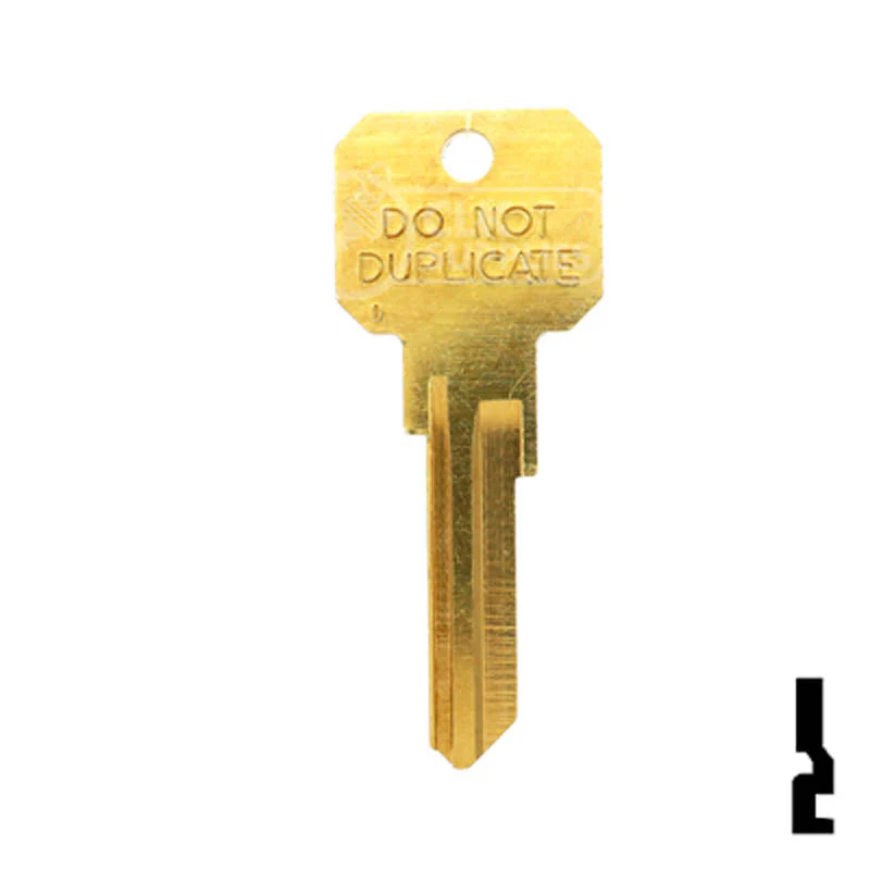 Uncut DND Key Blank | Kwikset | KW1, KW10
