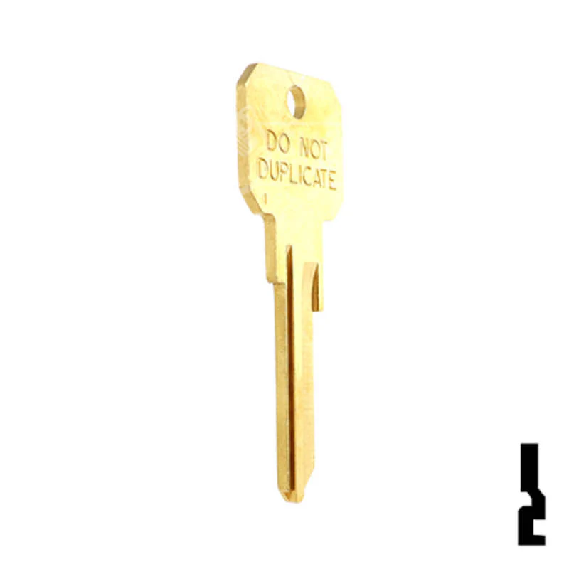 Uncut DND Key Blank | Kwikset | KW1, KW10 - Image 5