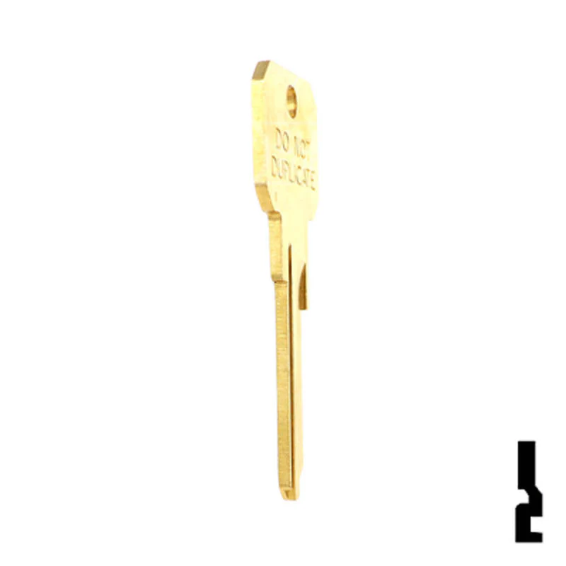 Uncut DND Key Blank | Kwikset | KW1, KW10 - Image 6