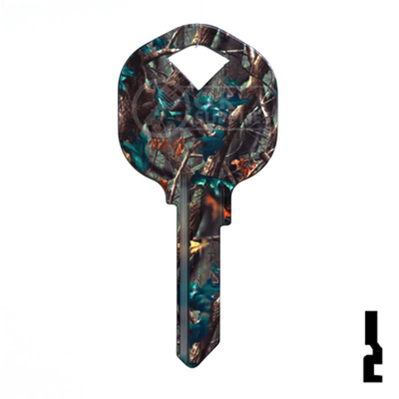 Uncut Key Blank | Realtree , Kwikset | KW1, KW11 - Image 2