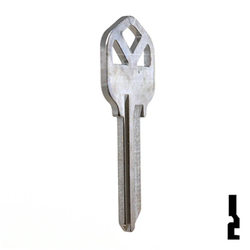 Uncut Key Blank | Kwikset | KW1 - Nickel Plated - Image 16