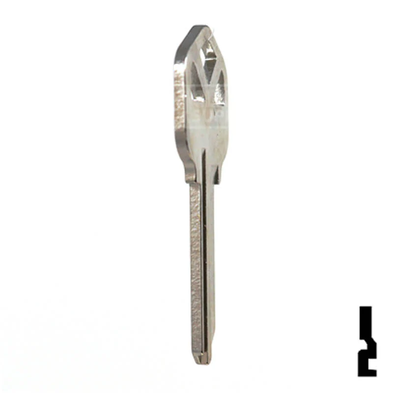 Uncut Key Blank | Kwikset | KW1 - Nickel Plated - Image 17