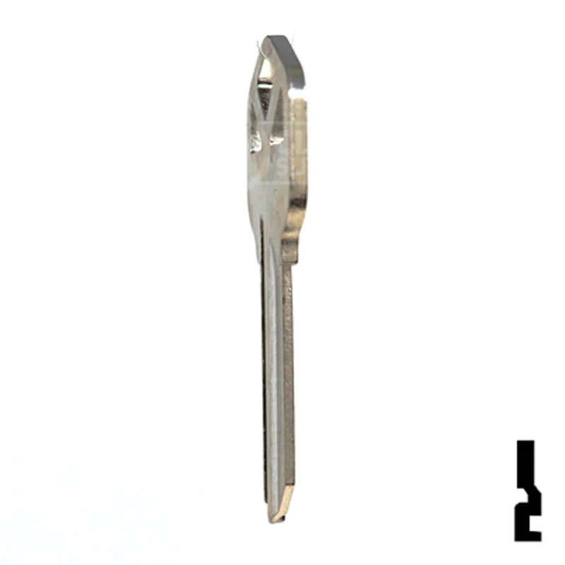 Uncut Key Blank | Kwikset | KW1 - Nickel Plated - Image 7