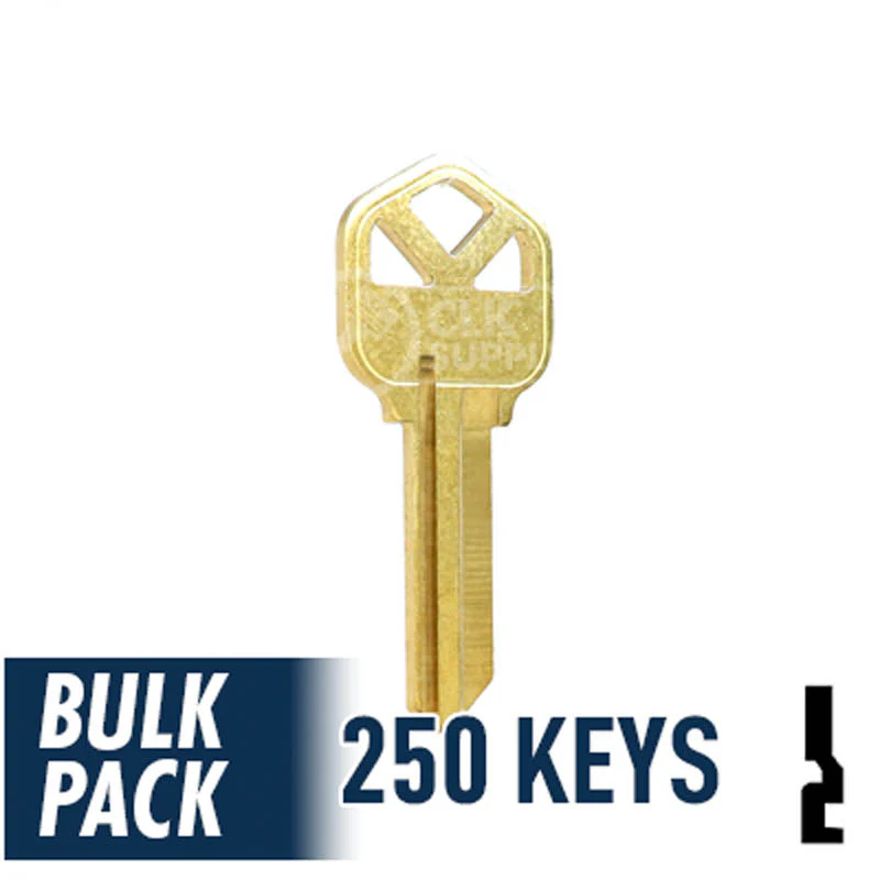 Uncut Key Blank | Kwikset | KW1 - 250 by Ilco - Image 15