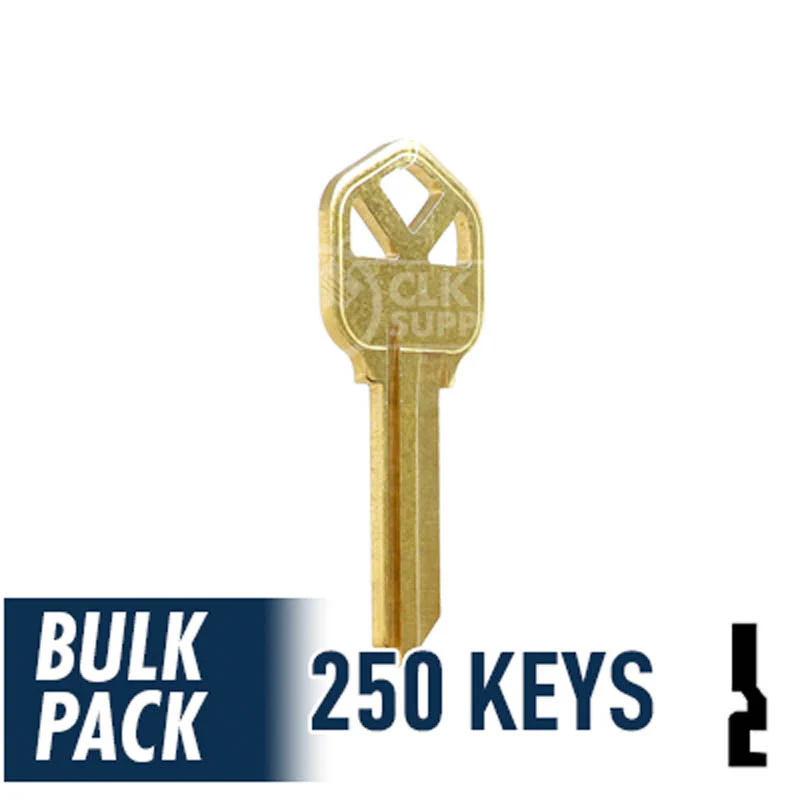 Uncut Key Blank | Kwikset | KW1 - 250 by Ilco - Image 16