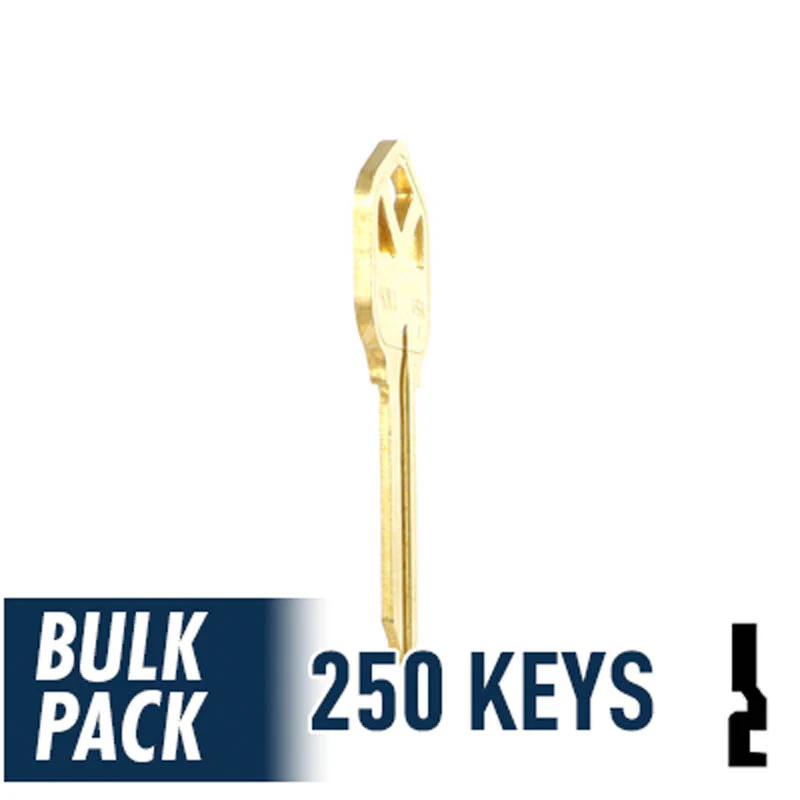 Uncut Key Blank | Kwikset | KW1 - 250 by Ilco - Image 6