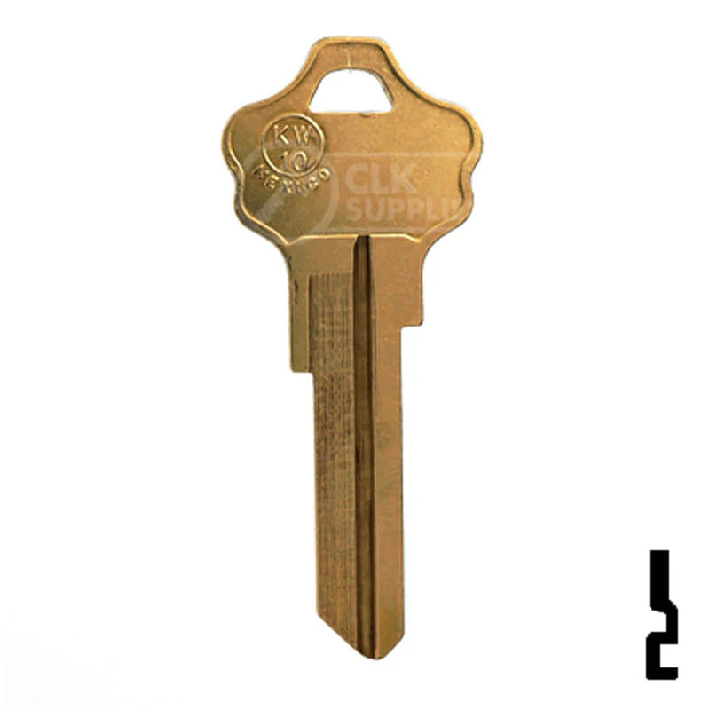Uncut Key Blank | Kwikset | KW10, A1176ST - Image 2