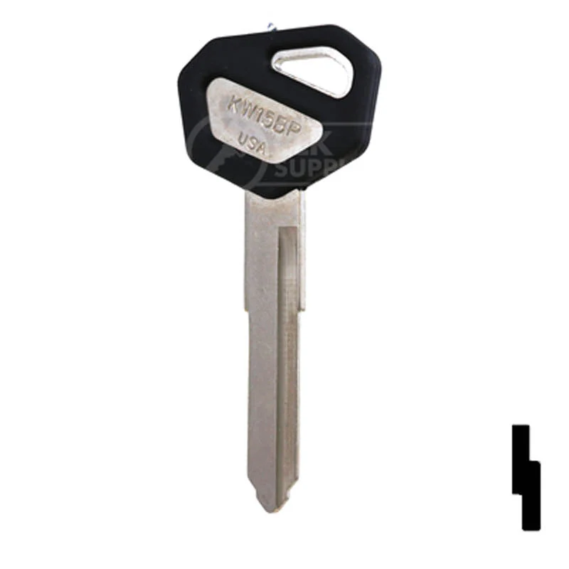 Uncut Key Blank | Kawasaki | KW15BP - Image 11