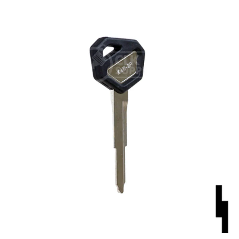 Uncut Key Blank | Kawasaki Motorcycle | KW16CP - Image 16