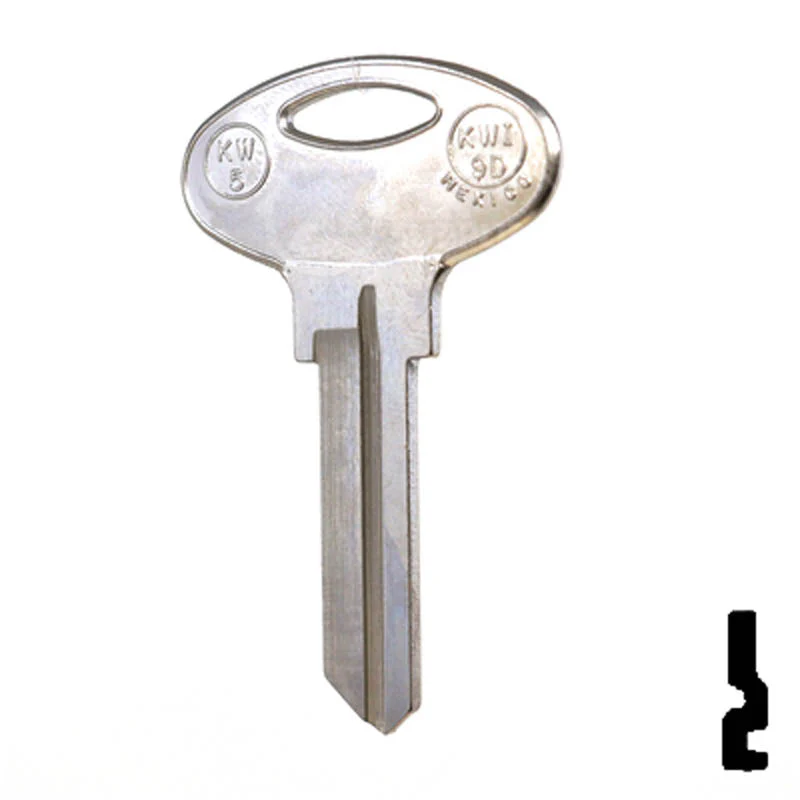 Uncut Key Blank | Kwikset | KW5, A1176 - Image 11