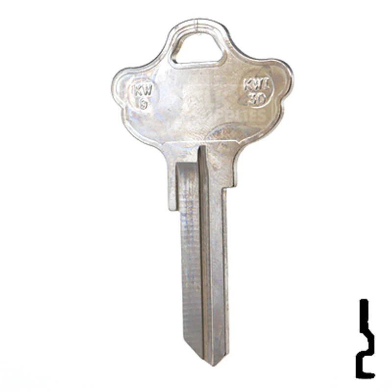 Uncut Key Blank | Kwikset | KW9, A1176T - Image 12