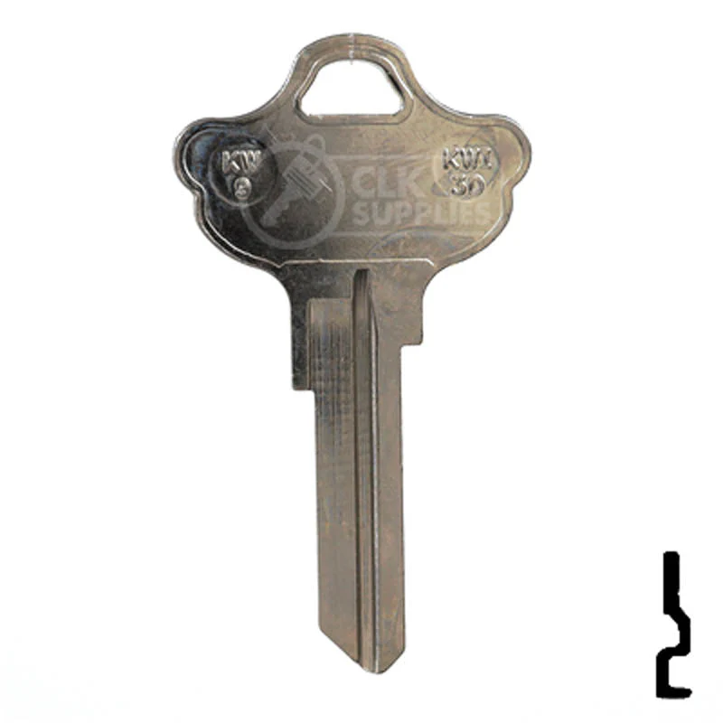 Uncut Key Blank | Kwikset | KW9, A1176T - Image 14