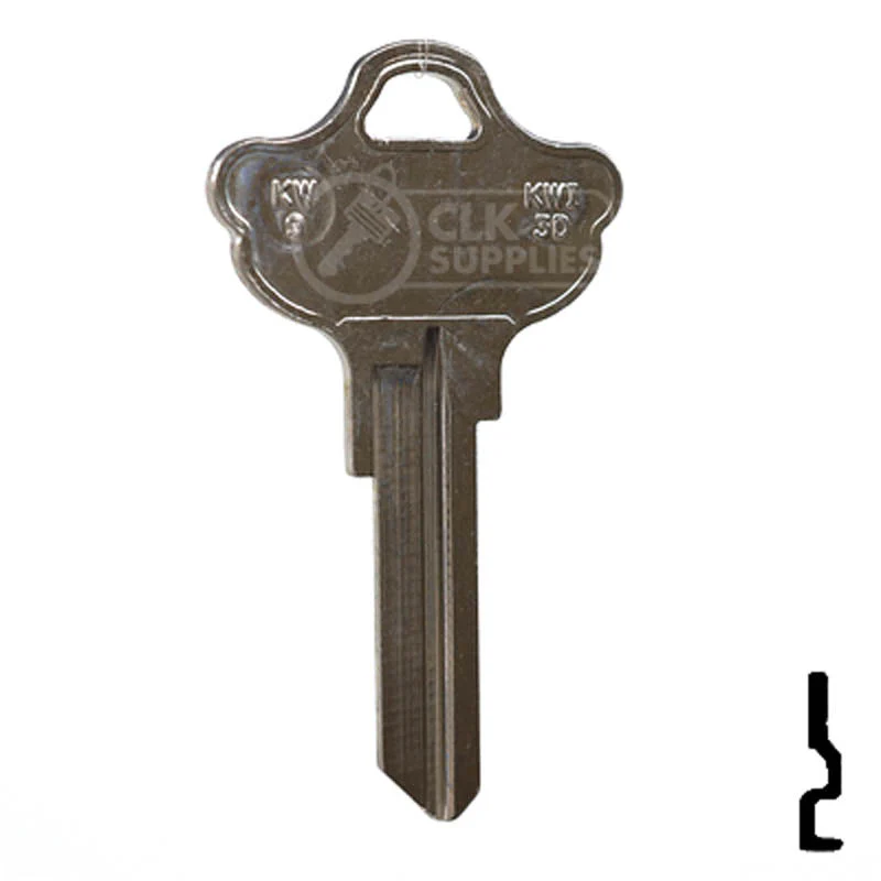 Uncut Key Blank | Kwikset | KW9, A1176T - Image 15