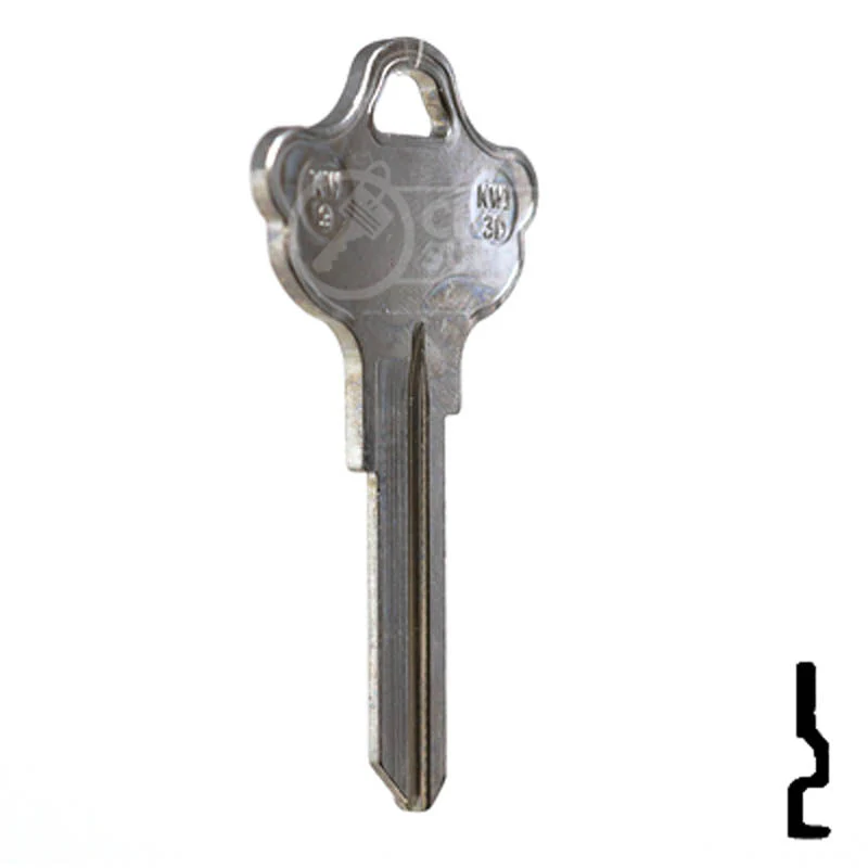 Uncut Key Blank | Kwikset | KW9, A1176T - Image 17
