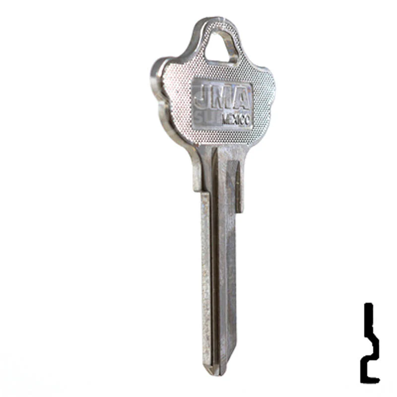 Uncut Key Blank | Kwikset | KW9, A1176T - Image 5