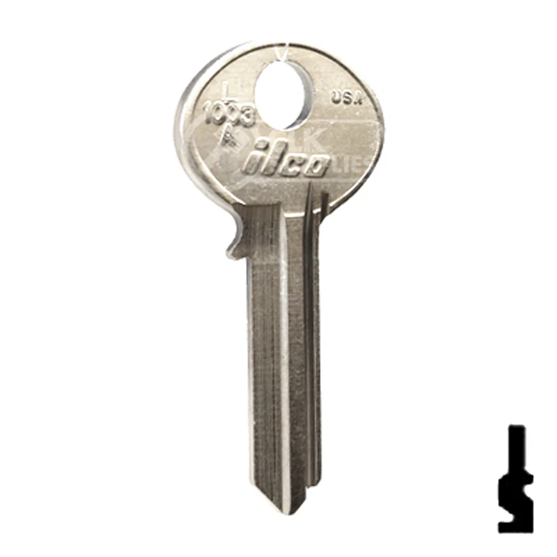 Uncut Key Blank | Corbin Russwin, CCL | L1003A, CCL8687C-R1 - Image 3