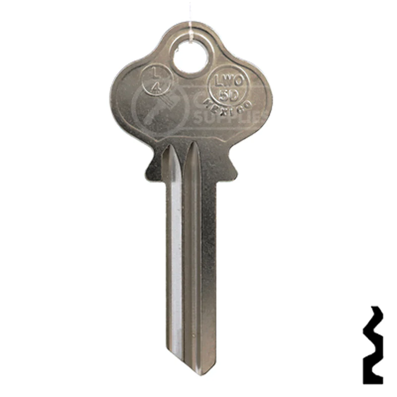 Uncut Key Blank | Lockwood | L4, 1004A - Image 13