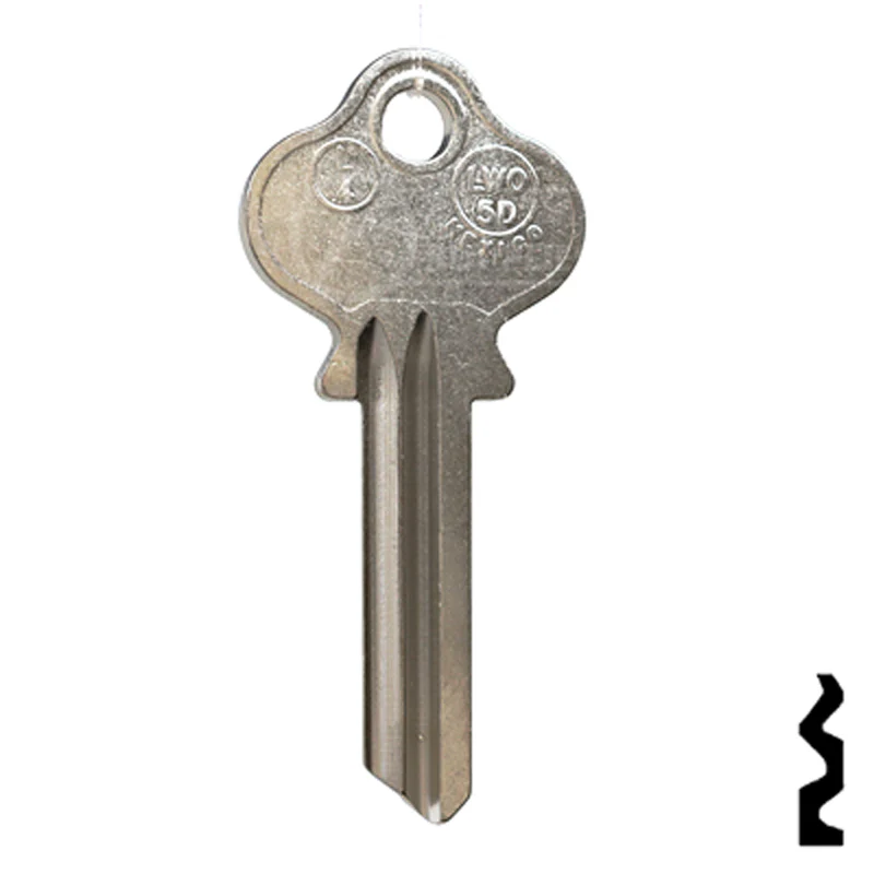 Uncut Key Blank | Lockwood | L4, 1004A - Image 14